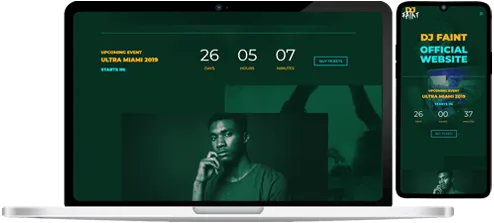 Entertainment Business Website