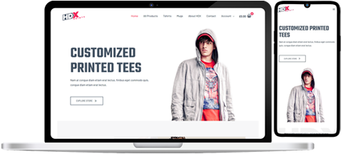 physical store Website