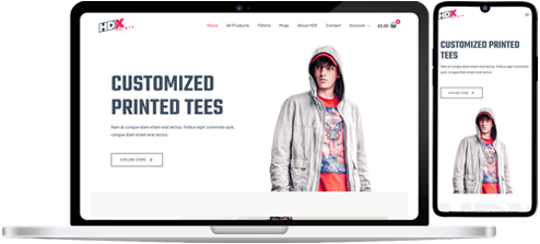 physical store Website