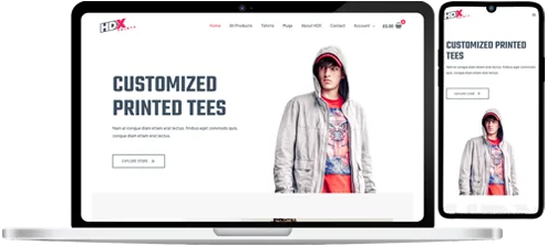 physical store Website