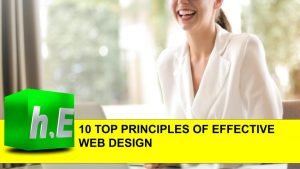 10 TOP PRINCIPLES OF EFFECTIVE WEB DESIGN