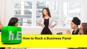 How to Rock a Business Panel