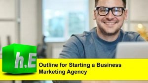 Outline for starting a business marketing agency