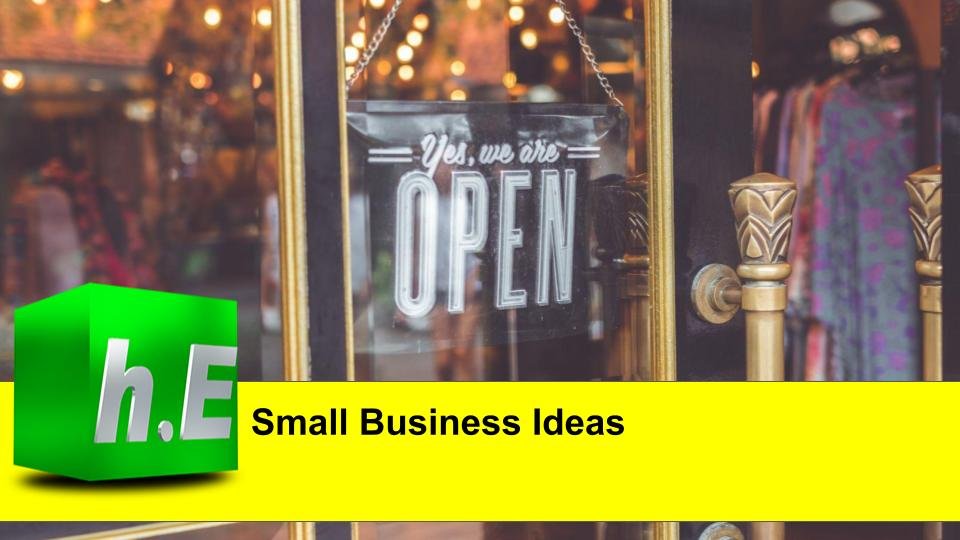 Unique business ideas
