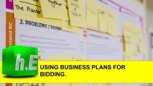 USING BUSINESS PLANS FOR BIDDING.