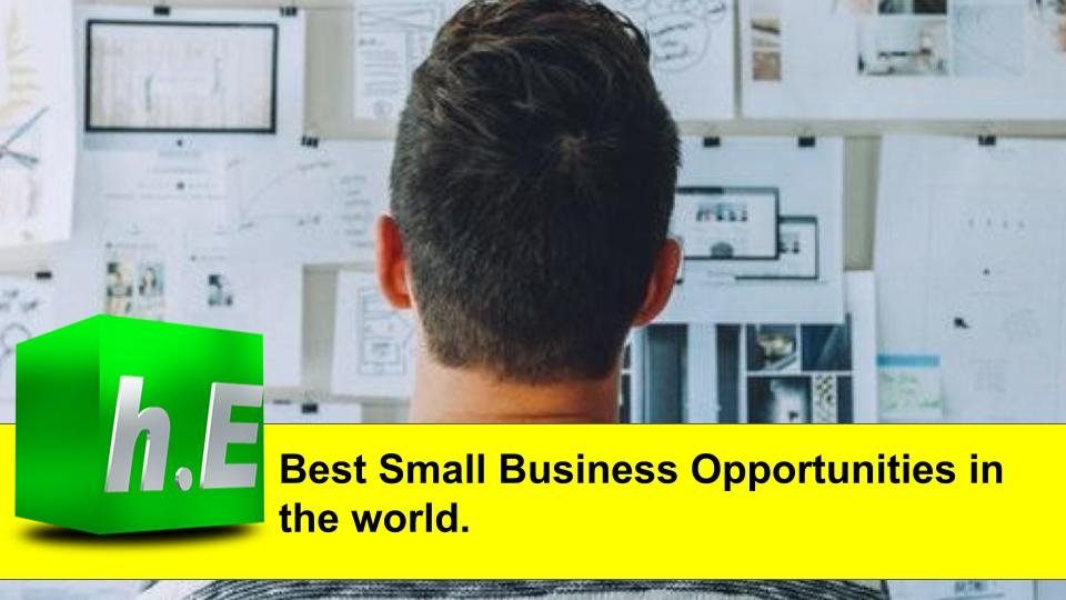 Best Small Business Opportunities in the world.