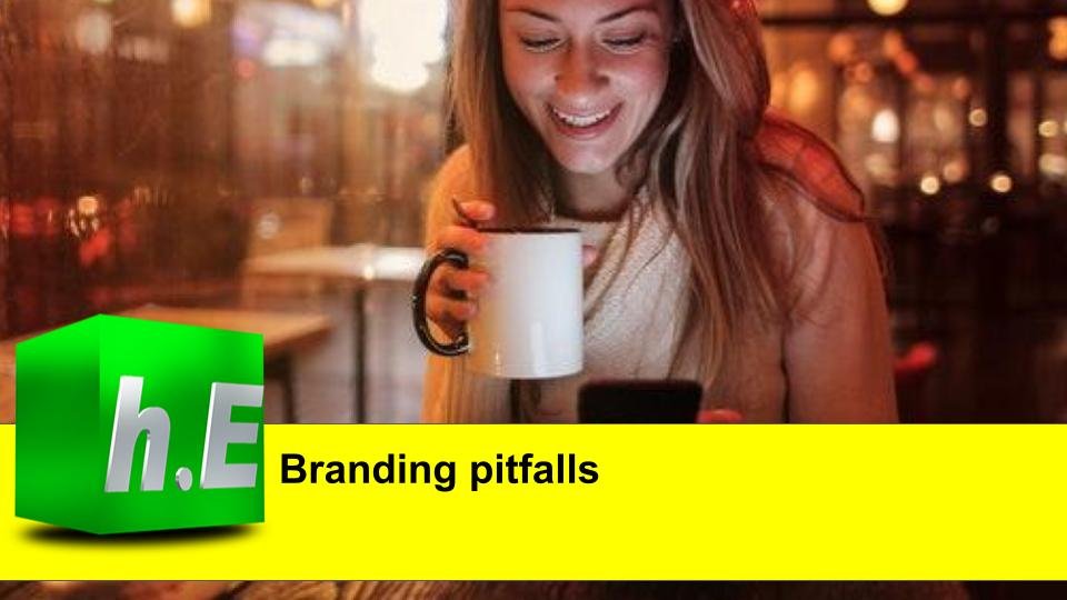 Branding pitfalls