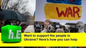 Want to support the people in Ukraine? Here's how you can help