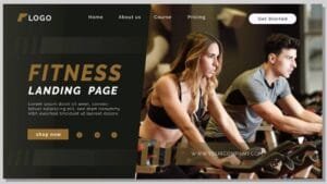 web design gym - fitness web design