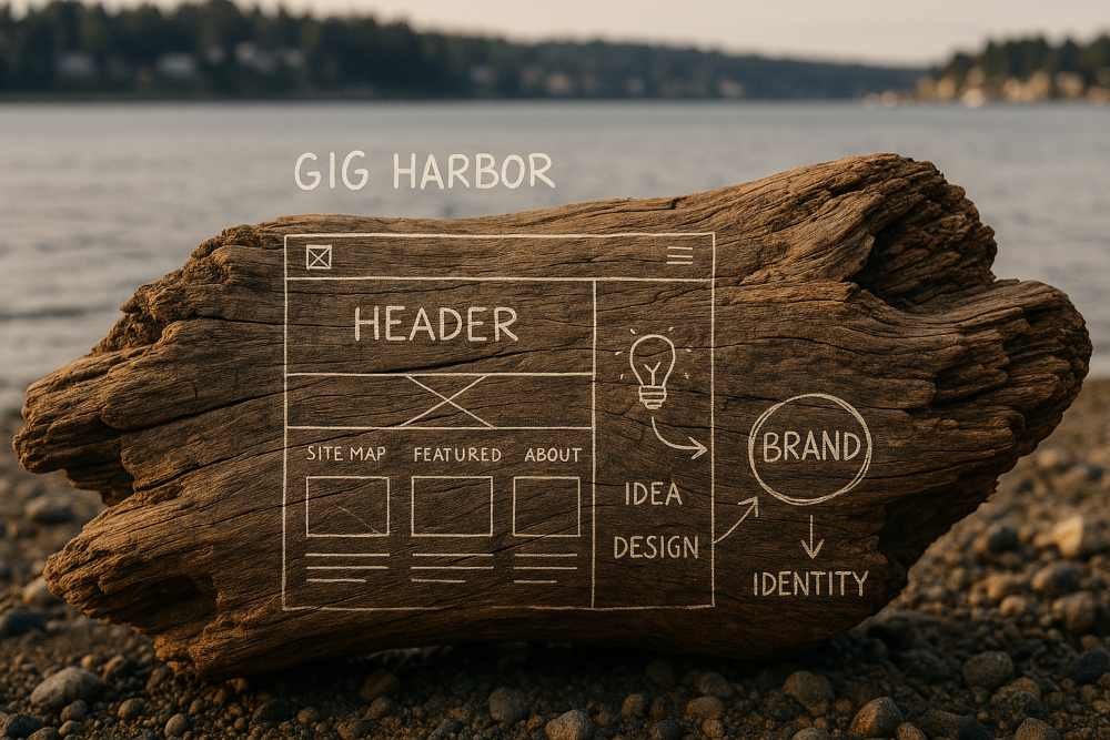 Designing for Driftwood A Web Designer Take on Imperfect Beauty in Gig Harbor