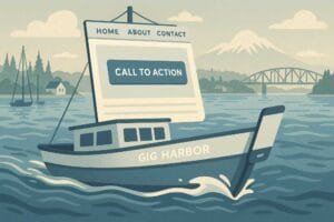 Digital Sail Through Gig Harbor_simple - Gig Harbor Web Design