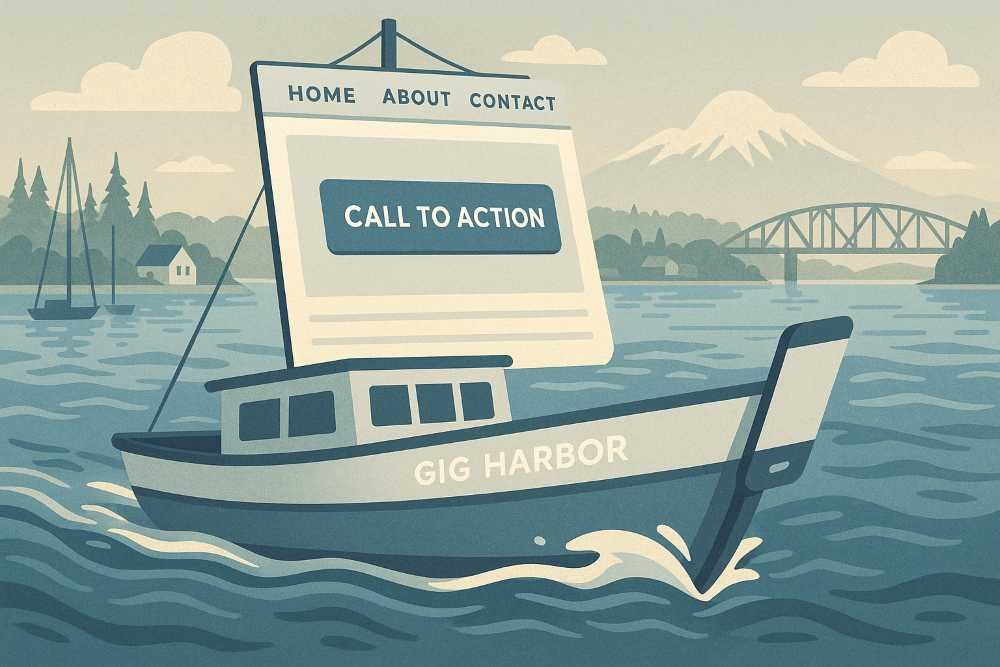 Digital Sail Through Gig Harbor_simple - Gig Harbor Web Design