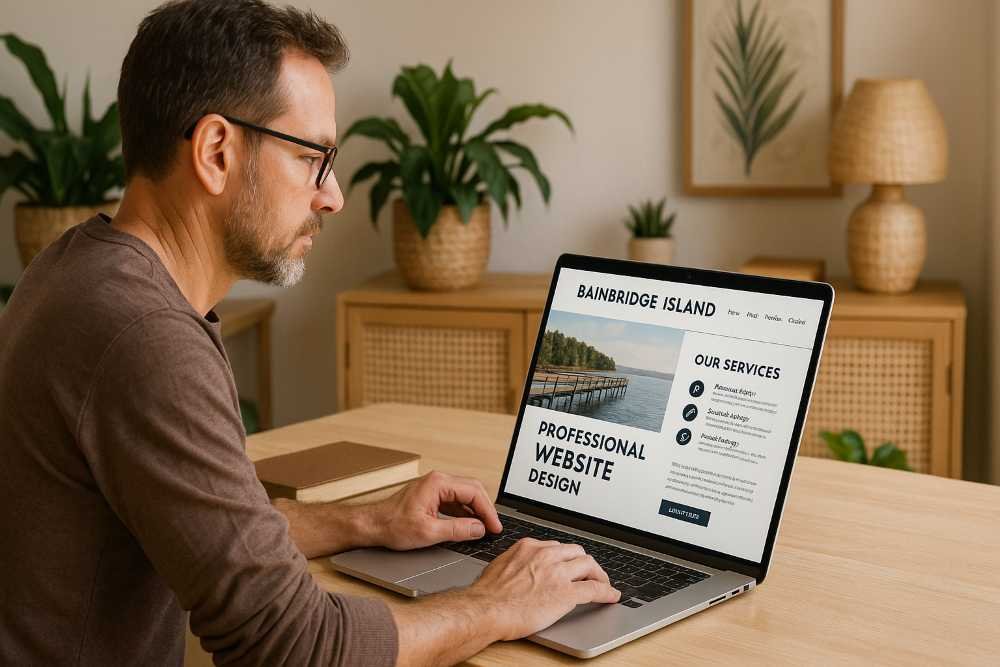 How to Write the Perfect Home Page for Your Bainbridge Business Website