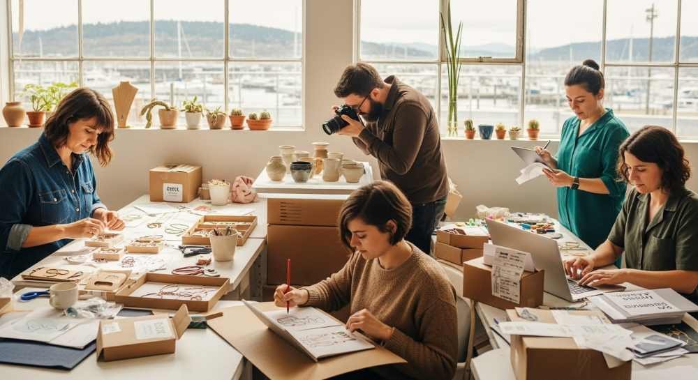 How Local Creatives Are Building E-Commerce Empires from Gig Harbor Studios