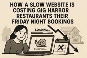 How a Slow Website is Costing Gig Harbor Restaurants Their Friday Night Bookings
