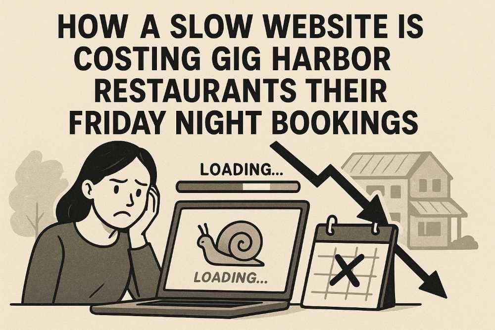 How a Slow Website is Costing Gig Harbor Restaurants Their Friday Night Bookings