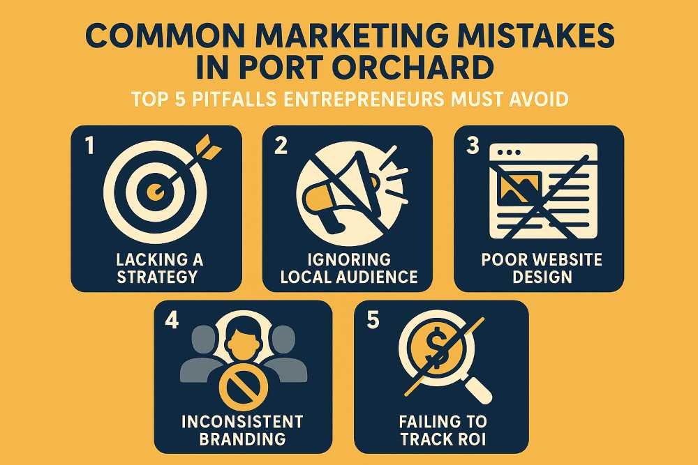 Top 5 Marketing Mistakes Port Orchard Entrepreneurs Should Avoid