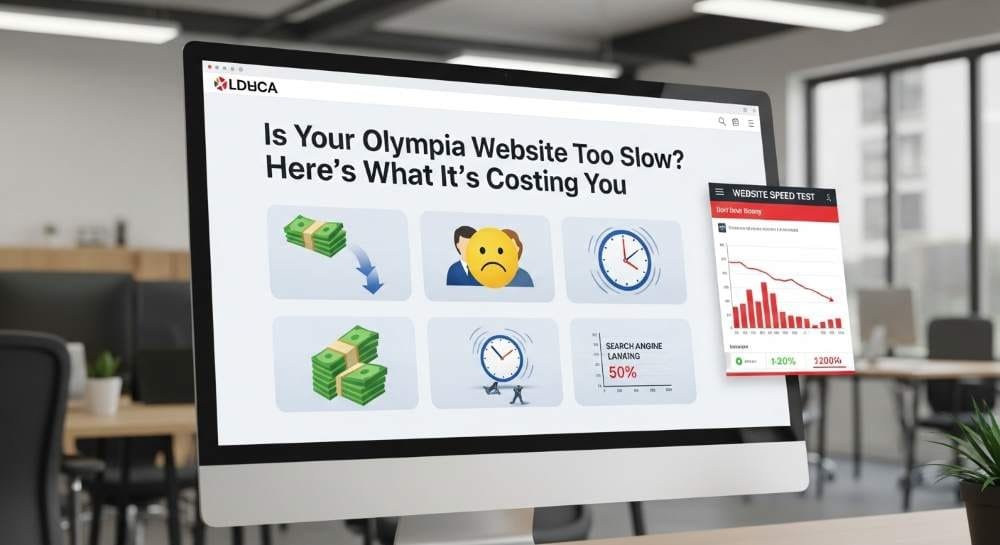 Is Your Olympia Website Too Slow Here’s What Its Costing You