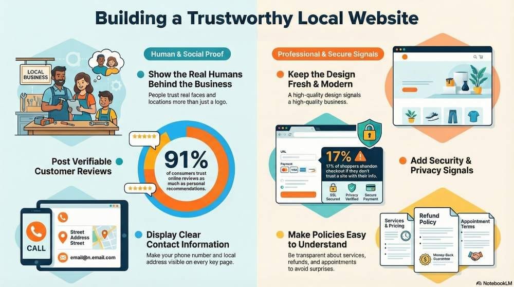 Building a Trustworthy Local Website