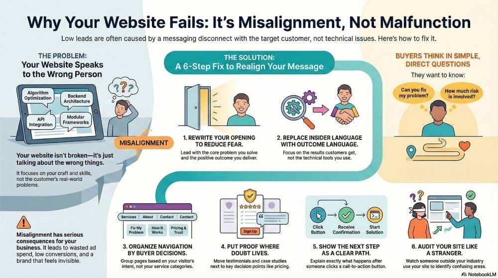 Your Website Isn’t Broken - It’s Just Built for the Wrong Customer