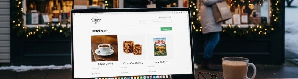 how to make website trustworthy for Olympia shoppers online