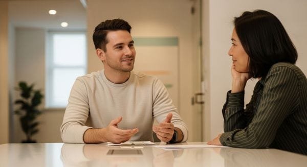 Just before or within the solution framework section about designing for trust.