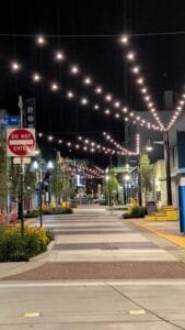 Bremerton Street Photo in Night 