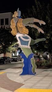 Bremerton Street Photo in Night decoration