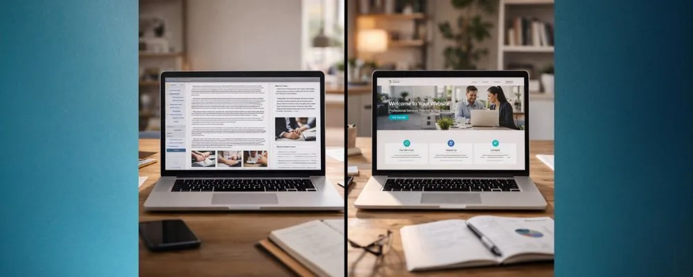 Focused on analytics in a modern office