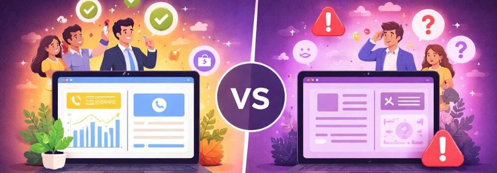 Website That Gets Calls vs Gets Ignored