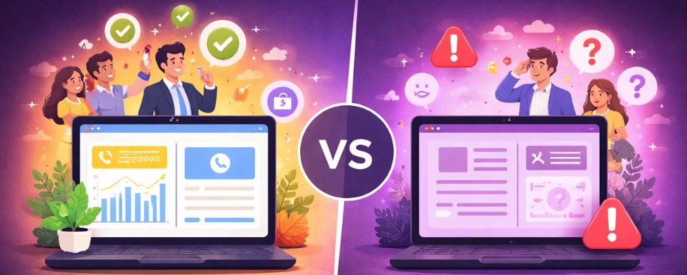 Website That Gets Calls vs Gets Ignored