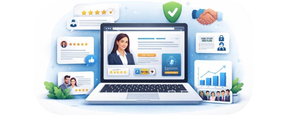 Building trust online with design elements