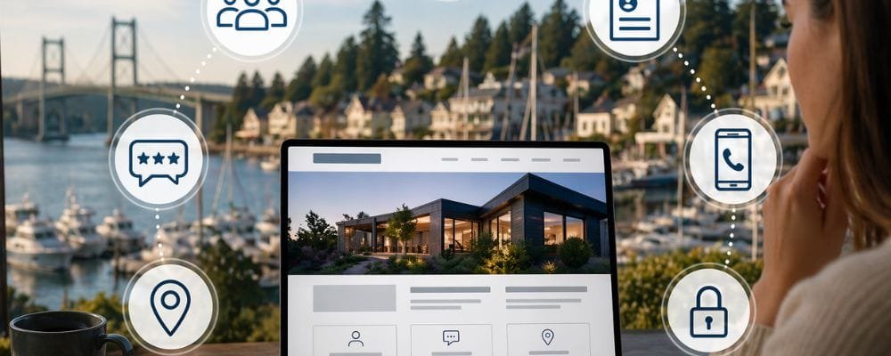The 7 Silent Trust Checks Gig Harbor Customers Run on Your Website Before They Call