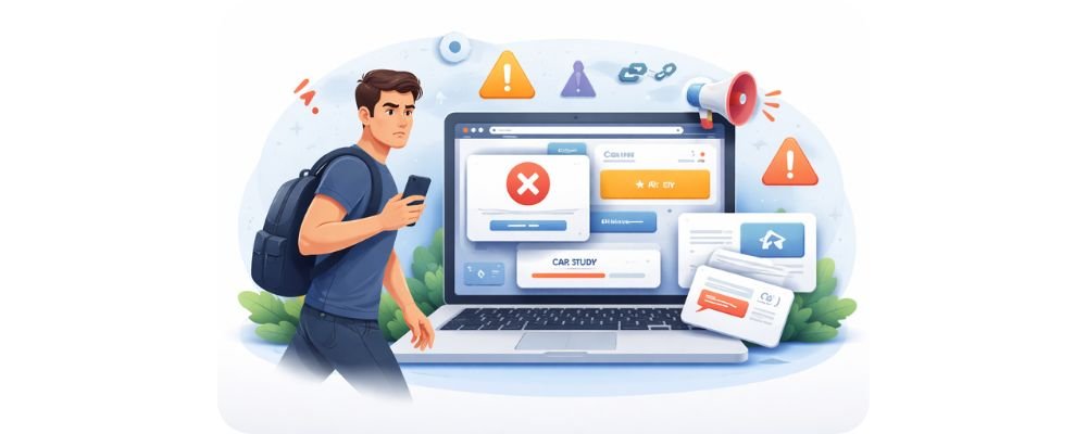 The Website Behavior That Makes Customers Leave Without Ever Exploring Your Services