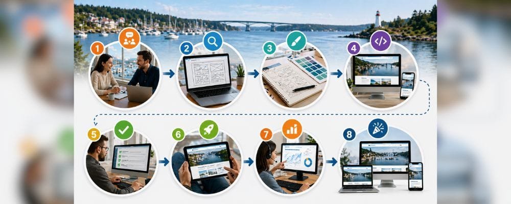 What Happens After Hiring a Gig Harbor Web Designer