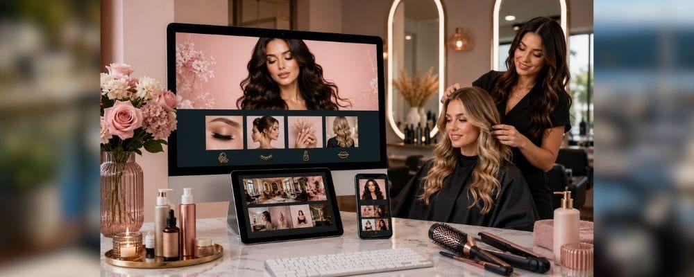 Beauty Services Web Design in Tacoma