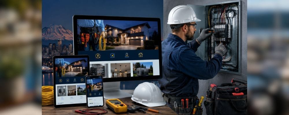 Electrical Services Website Design in Tacom