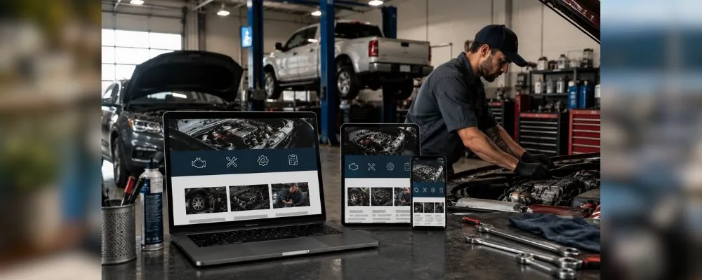 Auto Repair Website Design in Tacoma