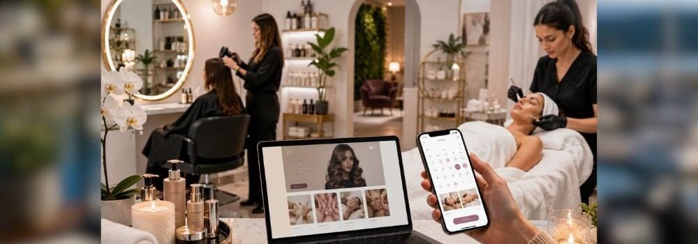 Beauty Salon & Spa Website Olympia
