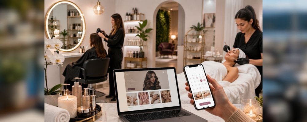 Beauty Salon & Spa Website Olympia