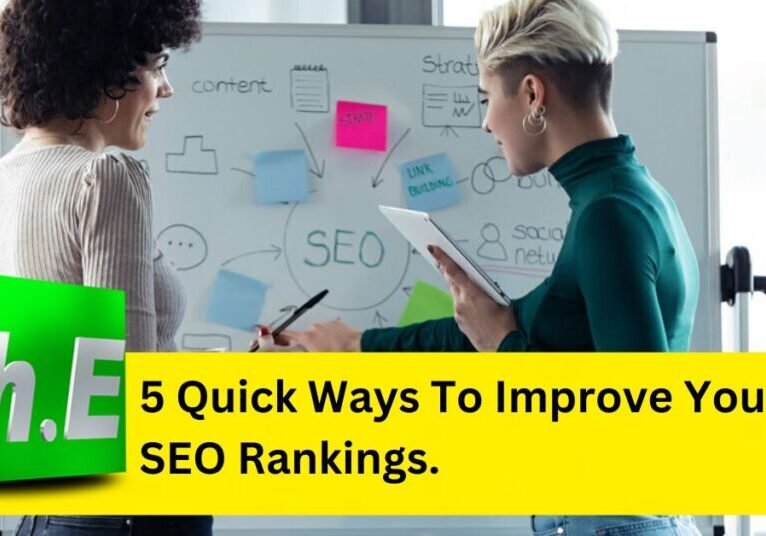 5 Quick Ways To Improve Your SEO Rankings.