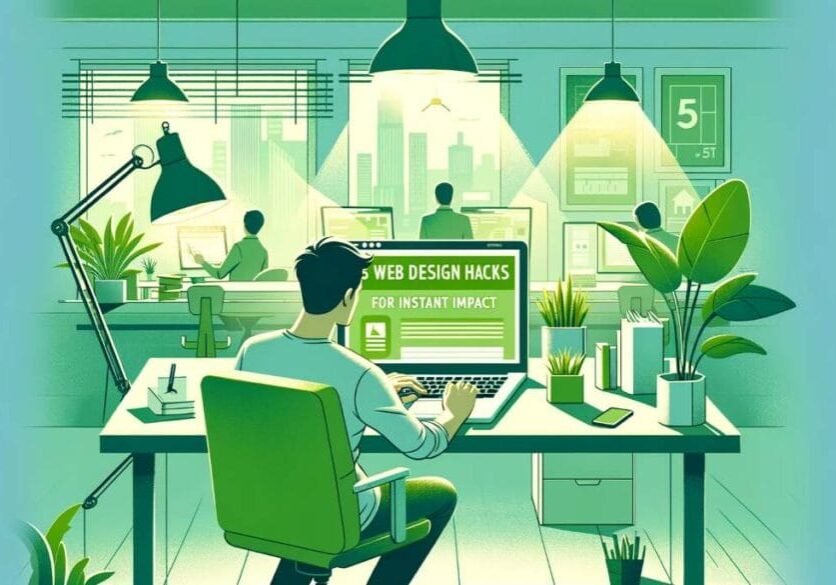 5 Web Design Hacks for Instant Impact