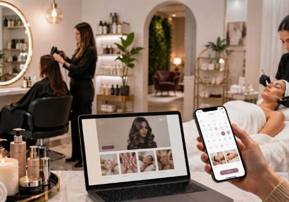 Beauty Salon & Spa Website Olympia