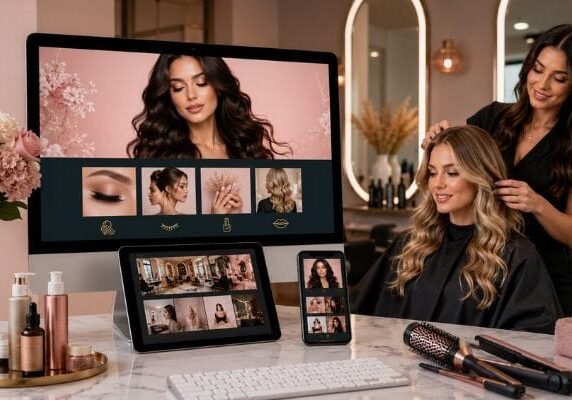 Beauty Services Web Design in Tacoma