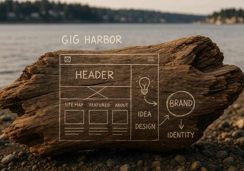 Designing for Driftwood A Web Designer Take on Imperfect Beauty in Gig Harbor