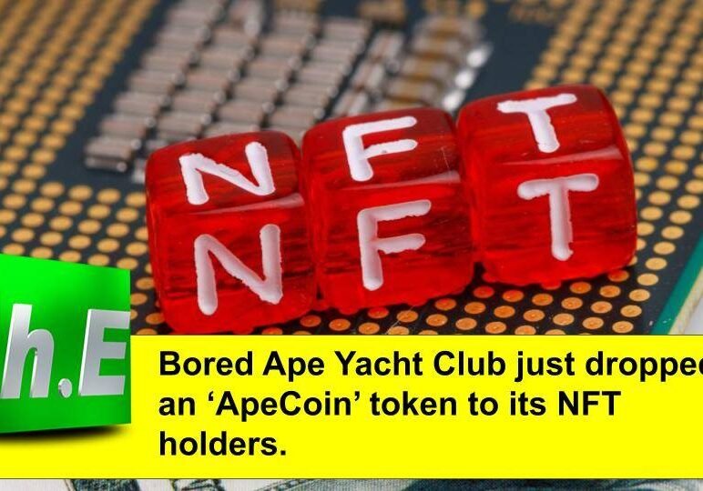 Bored Ape Yacht Club just dropped an ‘ApeCoin’ token to its NFT holders.