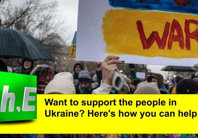Want to support the people in Ukraine? Here's how you can help