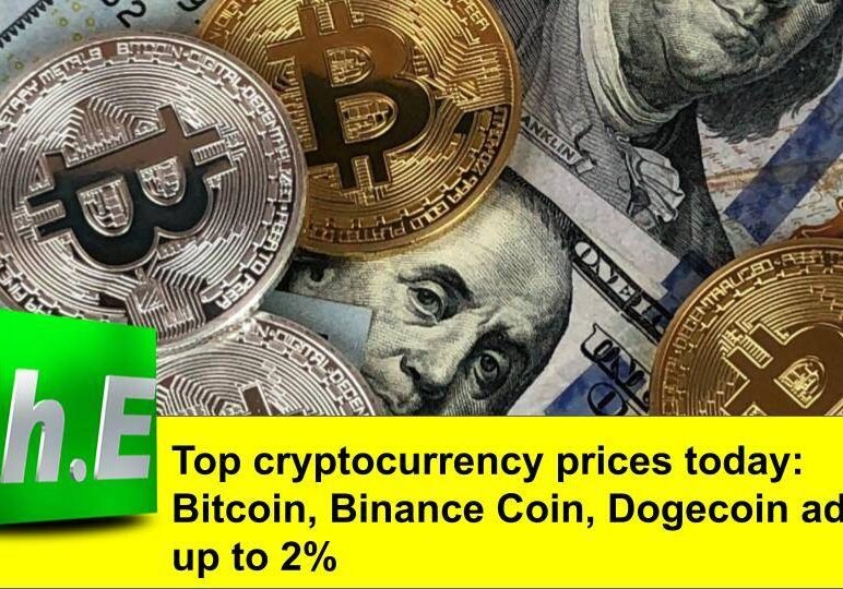 Top cryptocurrency prices today: Bitcoin, Binance Coin, Dogecoin add up to 2%