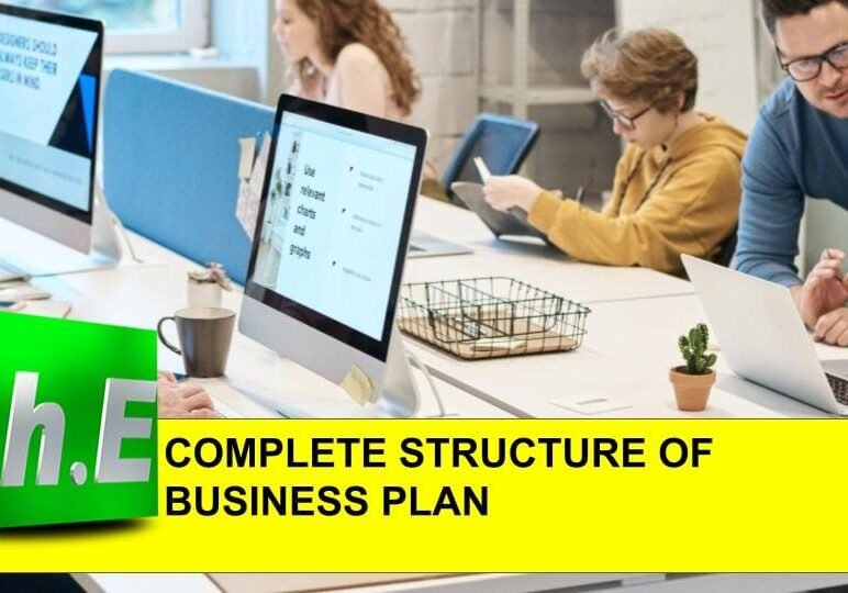 COMPLETE STRUCTURE OF BUSINESS PLAN