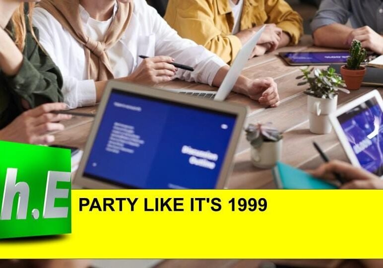 PARTY LIKE IT'S 1999